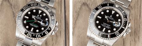 gmt vs submariner thickness